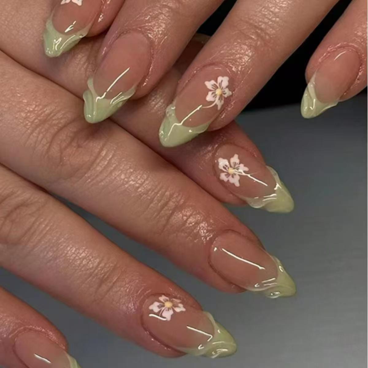 24 قطعة بسيطة الأخضر الفرنسية  - مراجعة Pressed Flower Art وسعره